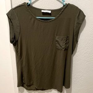 Calvin Klein Green top sz S